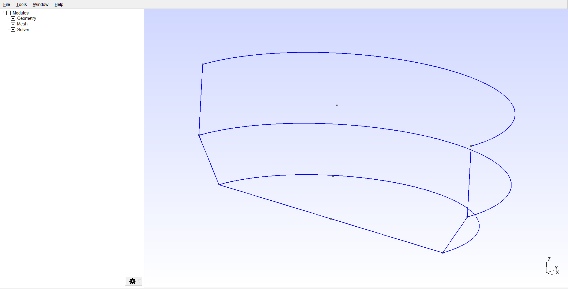 Geometry in GMSH