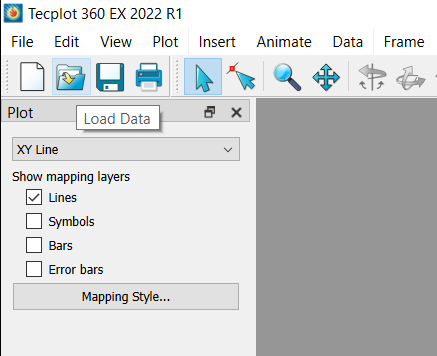 Load data through the button