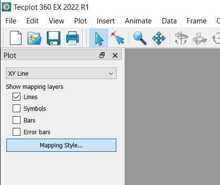Open the mapping style
